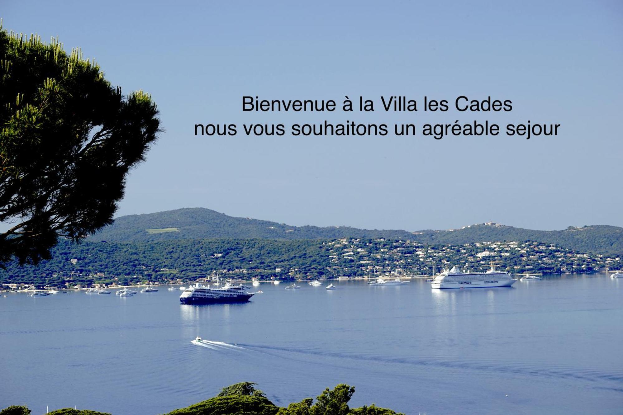 Villa Les Cades Sainte-Maxime Exterior photo